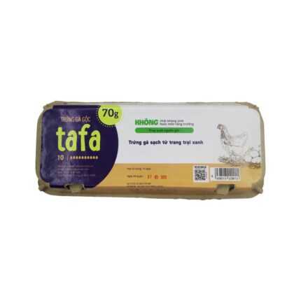 Trứng gà gộc Tafa VietGAP 70g (10 pcs)