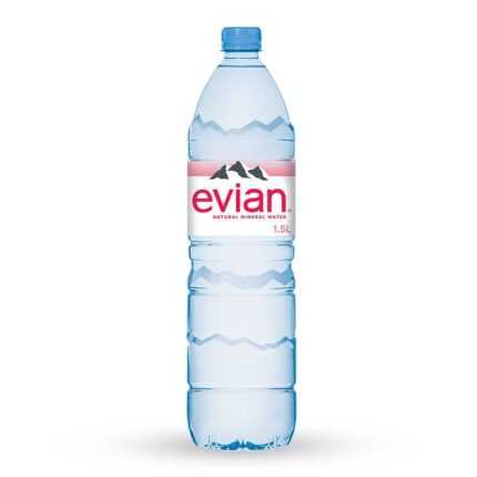 NƯỚC KHOÁNG THIÊN NHIÊN KHÔNG GA HIỆU EVIAN 1.5L