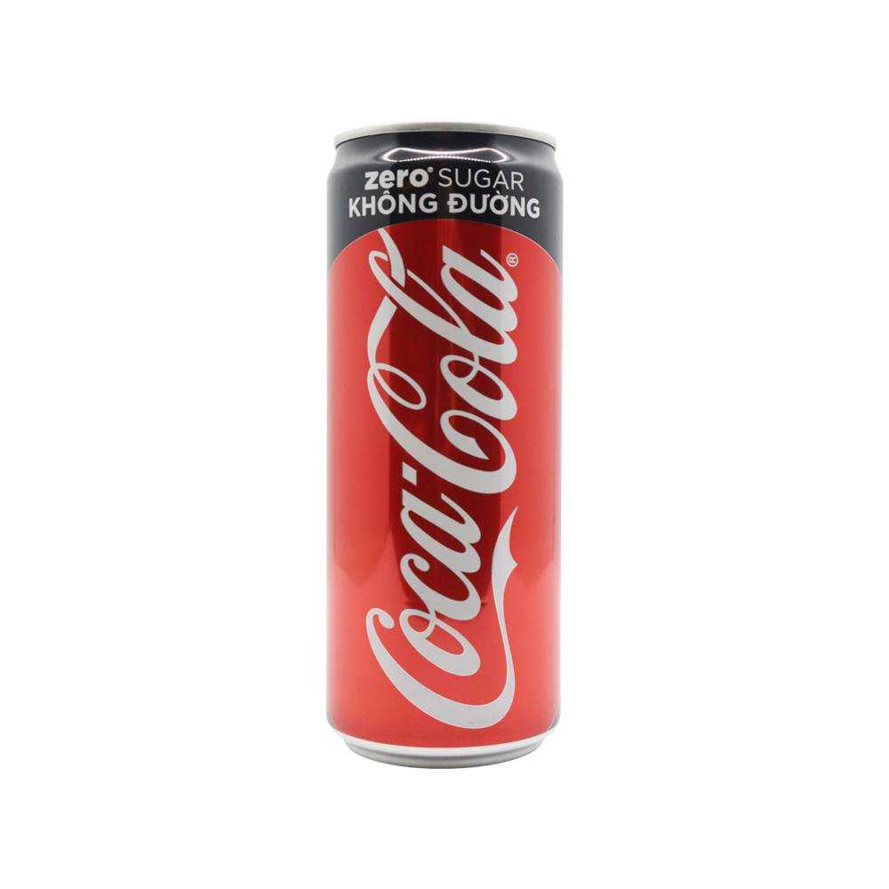 24-1 NƯỚC NGỌT COCA ZERO LON CAO (320ml) - Ảnh 1