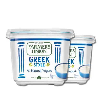 【Combo 2 Hũ】Sữa Chua Hy Lạp Farmers Union 950g/1Kg (Vị Nguyên Chất / Vị Vanilla Hạt Thật)