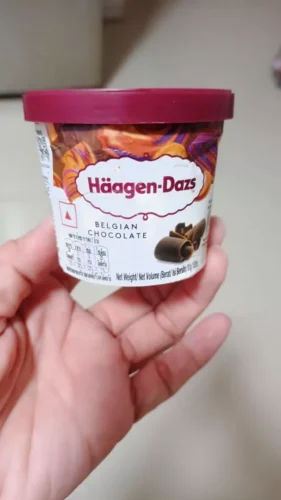 Nhấp để xem toàn màn hình Kem Haagen-Dazs Mini Cup 100ml x 6 Ly(Tặng Bộ 4 Muỗng Băng Băng Trái Tim Big Love Inox 12-14cm) photo review