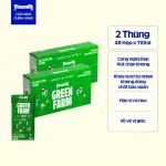 Thùng 48 hộp Sữa Tươi Tiệt Trùng Vinamilk Green Farm có đường 110ml - Ảnh 2