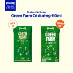 Thùng 48 hộp Sữa Tươi Tiệt Trùng Vinamilk Green Farm có đường 110ml - Ảnh 3