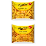 【Farm Best】Khoai Tây Chiên Đông Lạnh 2kg (Cắt Que Straight Cut + Viên Tròn Rosti Round)
