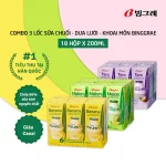 【Combo 3 Lốc - 18 Hộp】Sữa Tươi Trái Cây Binggrae Hàn Quốc 200ml (Mix Vị Chuối/Dưa Lưới/Dâu/Khoai Môn/Hạt Dẻ/Cà Phê/Vani) - Ảnh 3