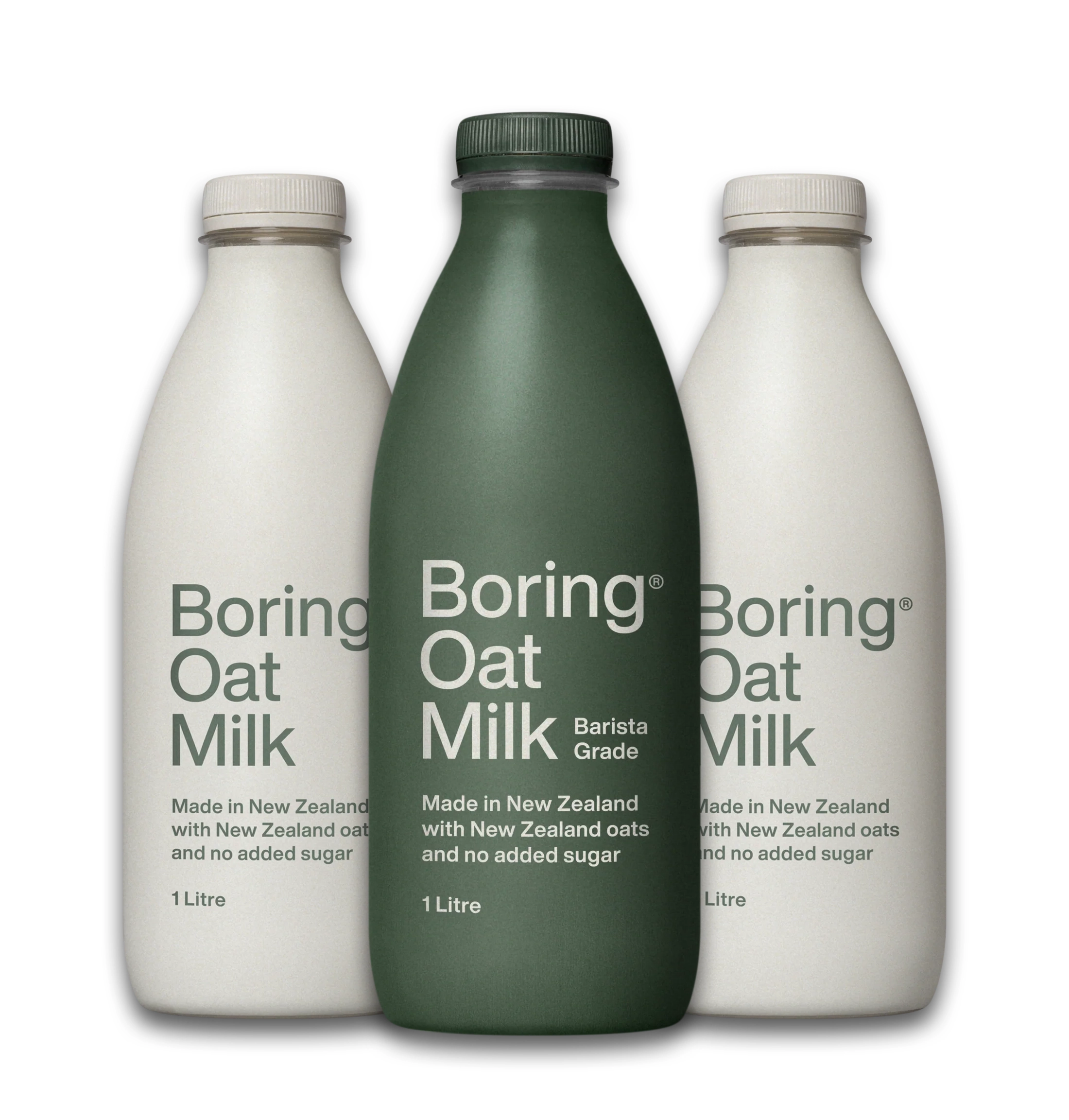 7-4 Thùng 3 Chai Sữa Yến Mạch BORING Milk 1L New Zealand - Vị Nguyên Bản & Barista Pha Cà Phê - Ảnh 1