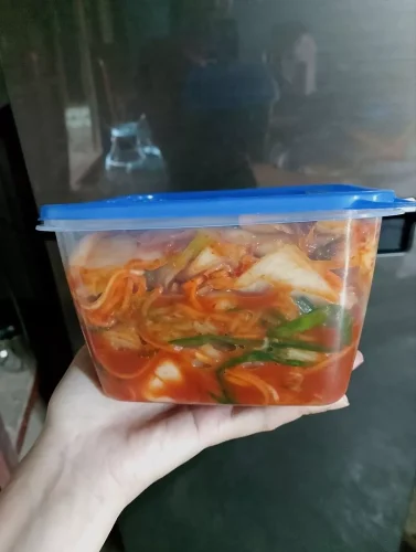 Nhấp để xem toàn màn hình COMBO 5 GÓI SỐT MUỐI KIM CHI O'FOOD 180G – SỐT KIM CHI HÀN QUỐC ĐẬM ĐÀ, TIỆN LỢI photo review