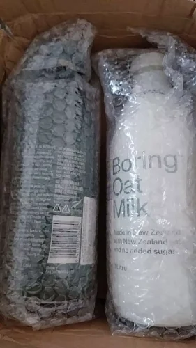 Nhấp để xem toàn màn hình Thùng 3 Chai Sữa Yến Mạch BORING Milk 1L New Zealand - Vị Nguyên Bản & Barista Pha Cà Phê photo review