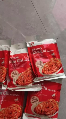 Nhấp để xem toàn màn hình COMBO 5 GÓI SỐT MUỐI KIM CHI O'FOOD 180G – SỐT KIM CHI HÀN QUỐC ĐẬM ĐÀ, TIỆN LỢI photo review